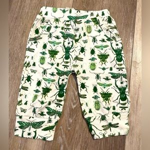 Kate Quinn The Woods Green Bugs Cuffed Pocket Jogger 12-18 months